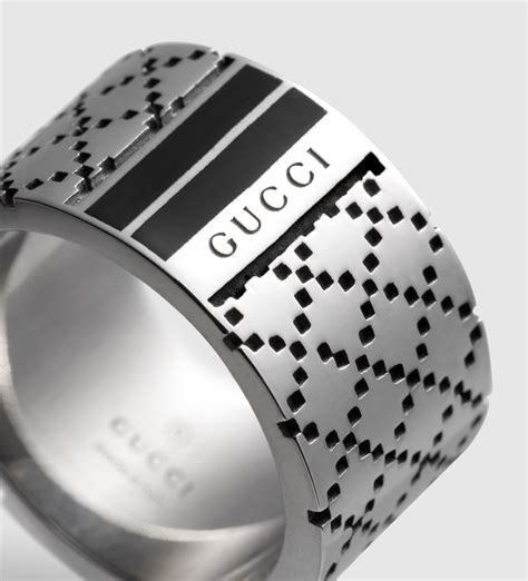 gucci silver grande knot ring|gucci silver rings for men.